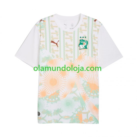Camisola Costa do Marfim Homem Equipamento Segundo Copa do Mundo 2026 Manga Curta